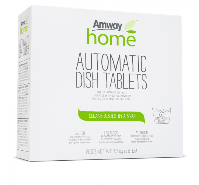Таблетки для автоматических посудомоечных машин Amway Home™ Automatic Dish Tablets  (60 шт)
