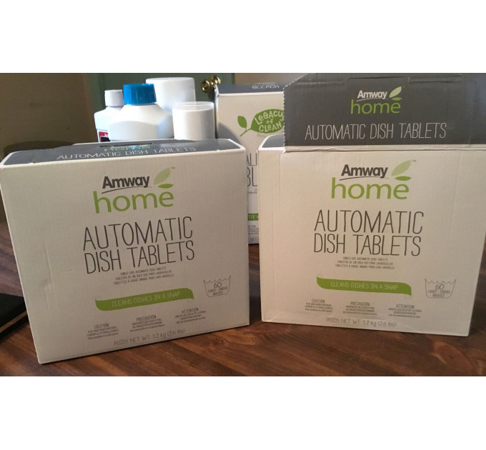 Таблетки для автоматических посудомоечных машин Amway Home™ Automatic Dish Tablets  (60 шт)