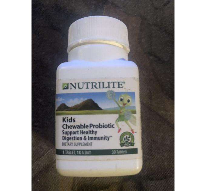 Детский жевательный пробиотик Amway Nutrilite ™ Kids Chewable Probiotic (30 таб) 