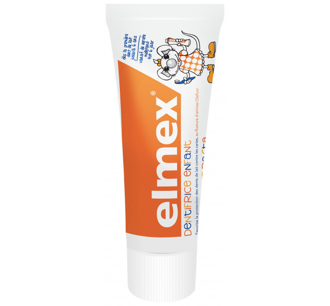 Elmex toothpaste for children - Детская зубная паста с 1 зуба до 6 лет