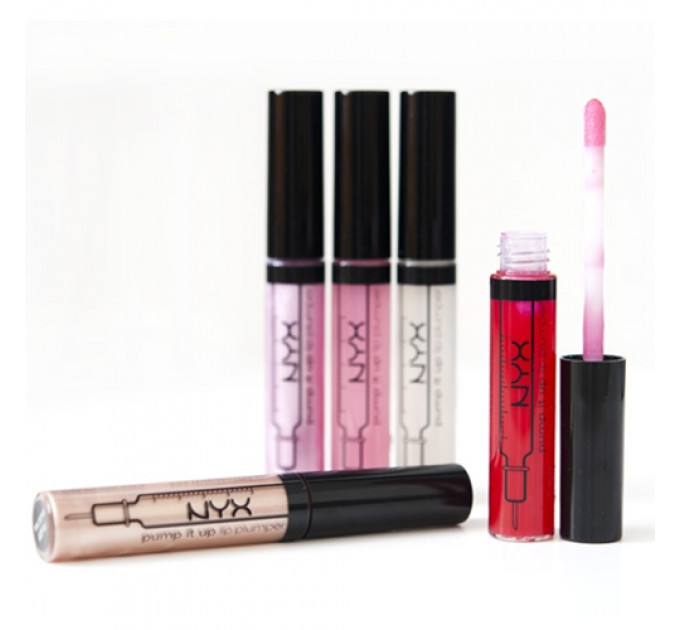 Блиск NYX Cosmetics Pump It Up Lip Plumper з ефектом збільшення об'єму губ (8 мл)