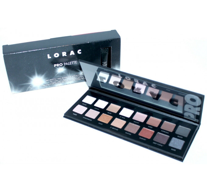 NIB Lorac PRO PALETTE Палетка теней для век