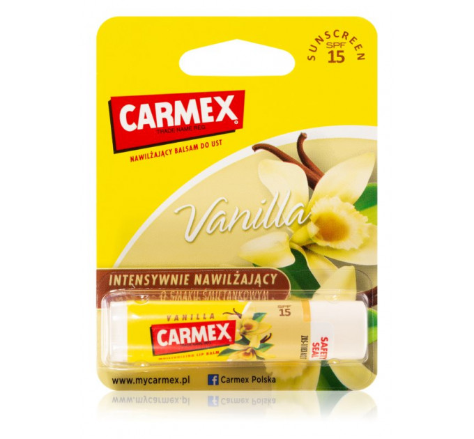 Увлажняющий бальзам для губ Carmex Classic Vanilla Click Stick оригинал