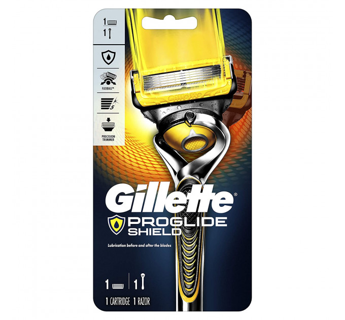 Станок для бритья Gillette ProGlide Shield (1 станок и 1 картридж)