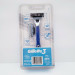 Станок для бритья Gillette 3 Aqua-Grip Men's Razor handle 2 Refills (1 станок и 2 сменных картриджа)