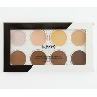 Палітра для контурирования лица Кремова NYX Cosmetics Highlight & Contour Cream Pro Palette HCCPP 01