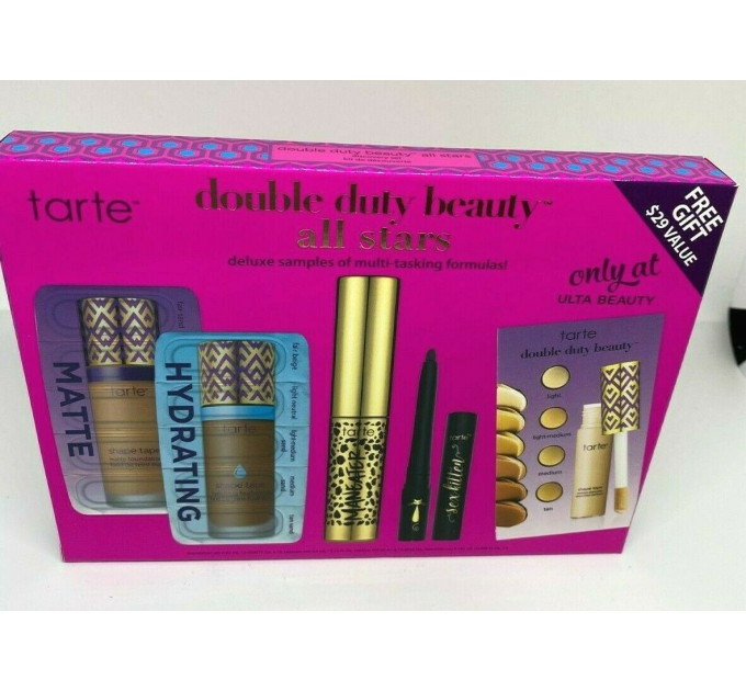 Tarte double duty beauty all stars box Набор для макияжа 