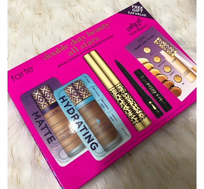 Tarte double duty beauty all stars box Набор для макияжа 