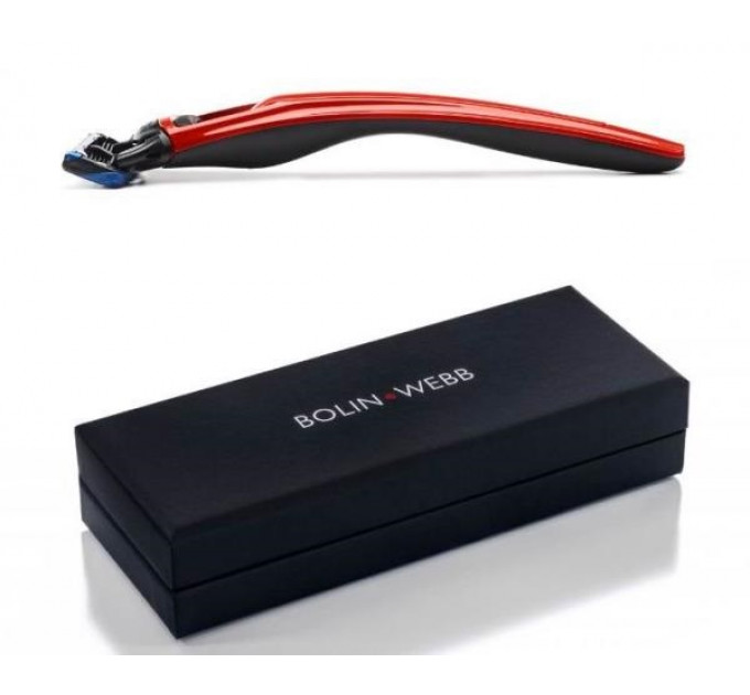 Bolin Webb X1 Fusion ProGlide Razor, Cooper Red Бритва  в подарочной коробке + 1 сменная кассета