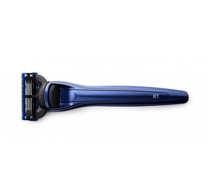 Bolin Webb X1 Fusion ProGlide Razor, Ocean Blue Бритва  в подарочной коробке + 1 сменная кассета