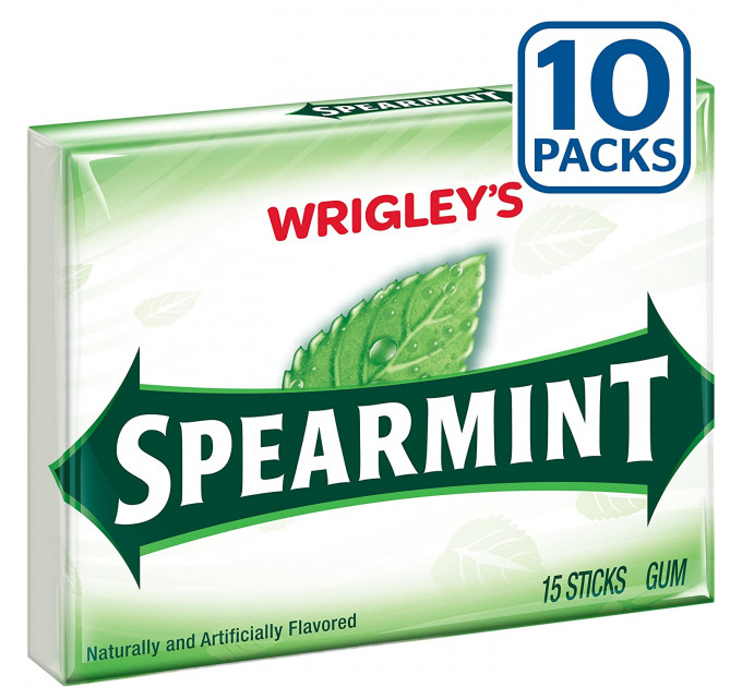 Жевательная резинка WRIGLEY'S Spearmint Chewing Gum