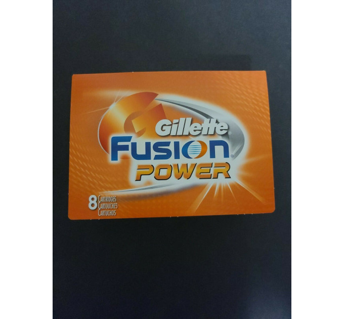 Сменные картриджи для бритья Gillette Fusion Power Men's Razor Blades мужские (8 шт картриджей)