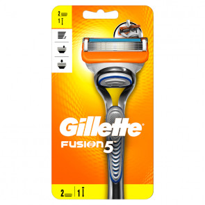 Бритва Gillette Fusion 5 (1 станок та 2 змінних картриджа)