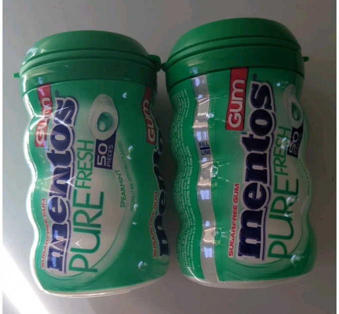 Жувальна гумка Mentos Spearmint м'ятна 50 драже