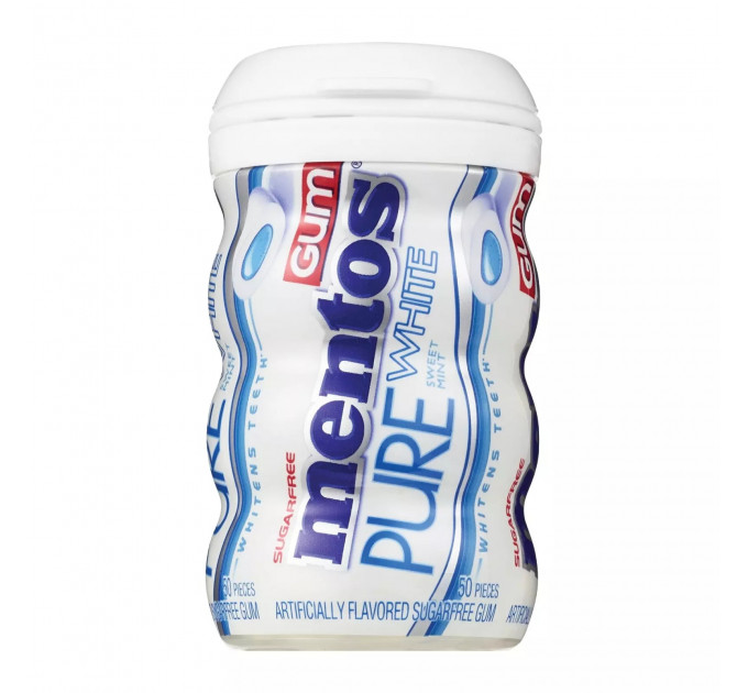 Жевательная резинка Mentos Pure Fresh сладкая мята 50 драже