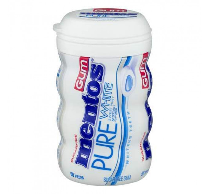 Жевательная резинка Mentos Pure Fresh сладкая мята 50 драже