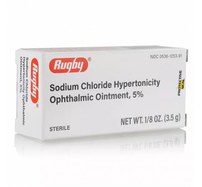 Очна мазь Rugby Sodium Chloride Hypertonicity 5% від набряків 3,5 г