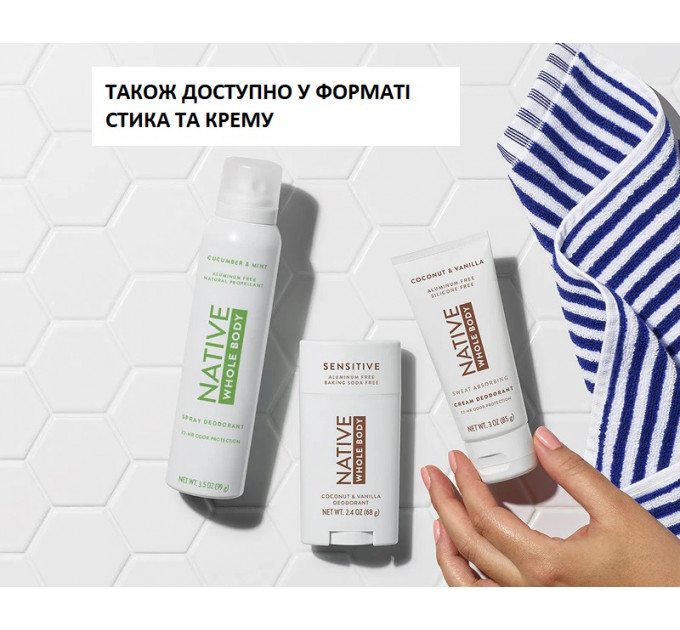 Мужской дезодорант спрей для тела Every Man Jack Citrus & Herbal Musk 99 г