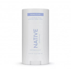 Органічний дезодорант Native Sensitive для чутливої шкіри аромат Бавовна та Лілія 75 г