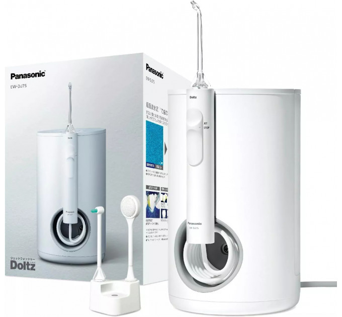 Іригатор PANASONIC Doltz Ultrasonic Water Flow EW-DJ75-W з ультразвуковою технологією