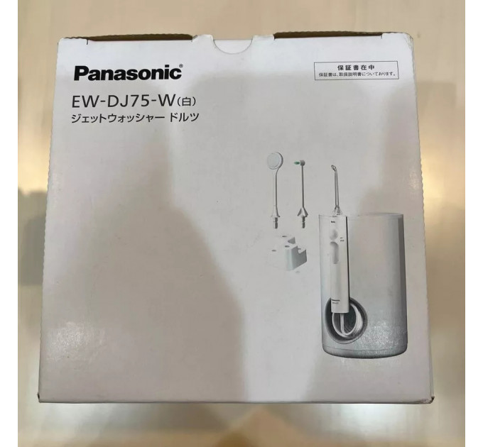 Іригатор PANASONIC Doltz Ultrasonic Water Flow EW-DJ75-W з ультразвуковою технологією