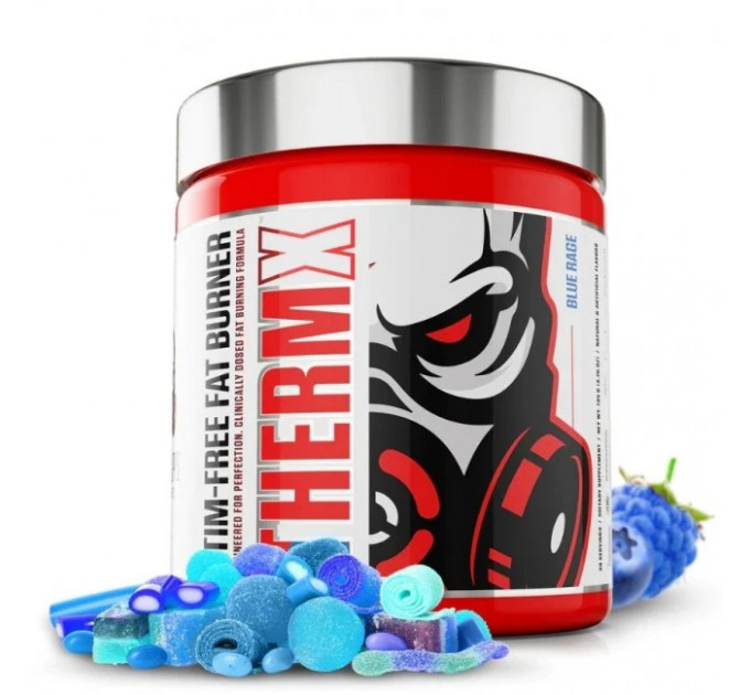 Жироспалювач Purge Supps ThermX Blue Rage з ягідним смаком 30 порцій