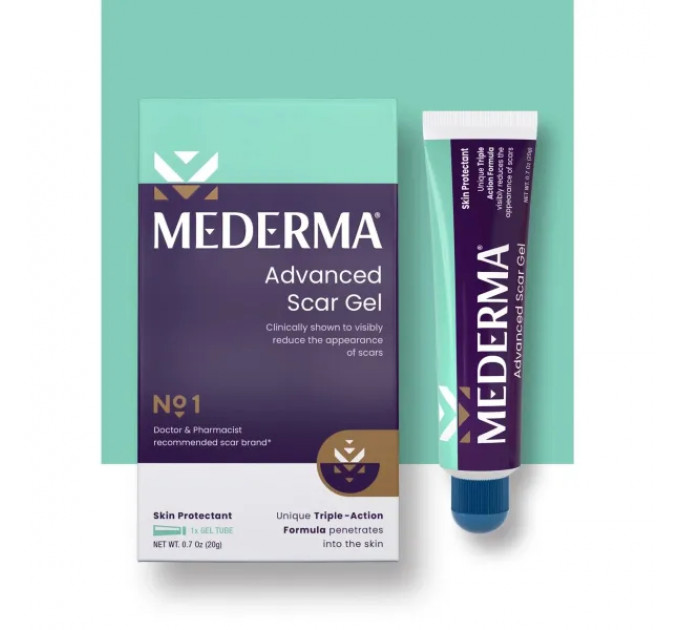 Гель від шрамів та рубців Mederma Advanced Scar Gel