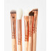 Набір пензлів для макіяжу ZOEVA Rose Gold Vol.2 (8 пензлів та косметичка)