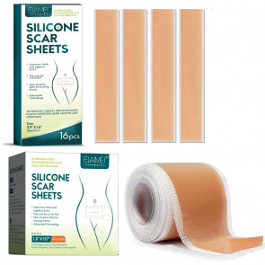 Два комплекти пластирів Elaimei в рулоні 4,6 см х 4 м і смужками 15x4 см