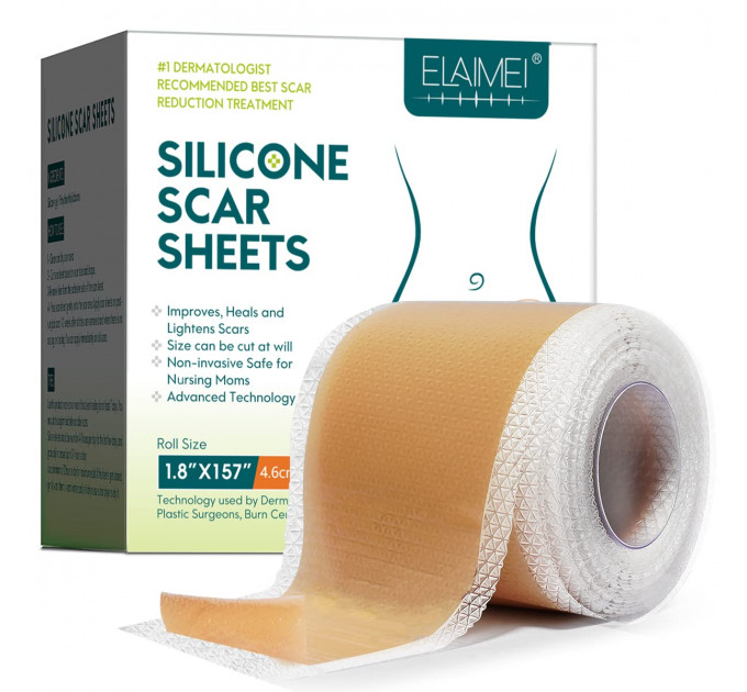 Два комплекта пластырей Elaimei в рулоне 4,6 см х 4 м и полосками 15x4 см