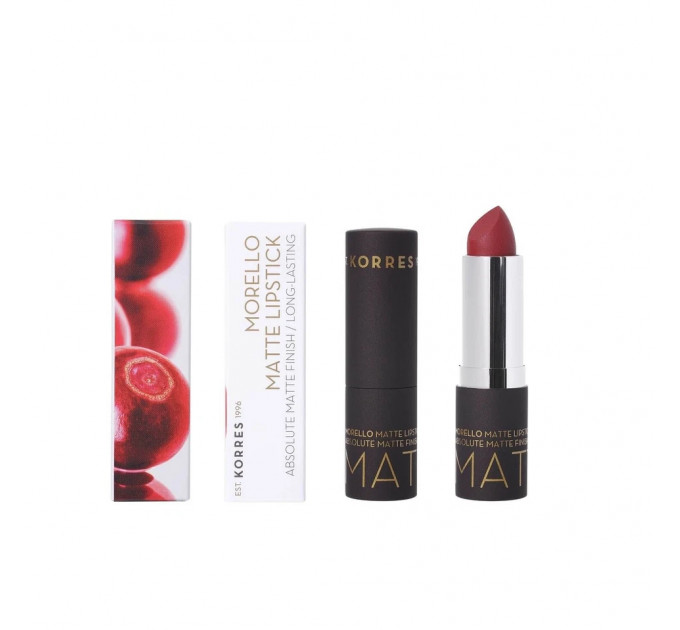 Матова губна помада Korres 59 Burgundy Red 3,5 г