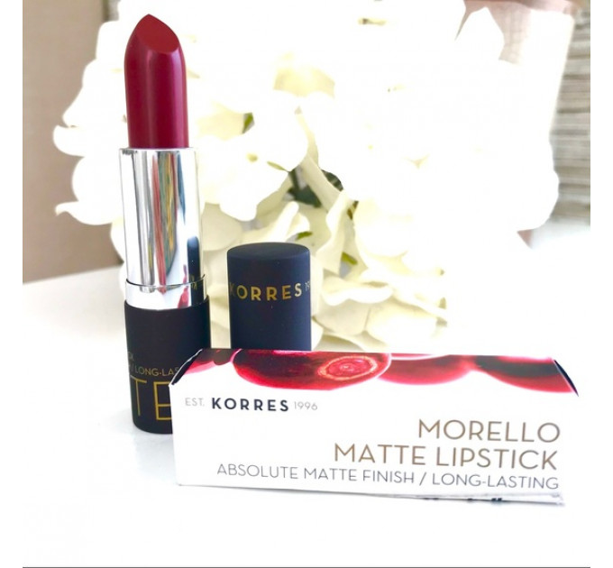 Матова губна помада Korres 59 Burgundy Red 3,5 г