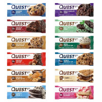 Набір протеїнових батончиків Quest Nutrition 12 шт х 60 грам мікс різних смаків