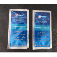 Отбеливающие полоски для зубов Crest 3D White 1 Hour Express 2 стикера (4 полоски)