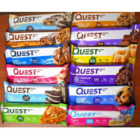 Міксовий набір батончиків різних смаків 12 штук по 60 грам