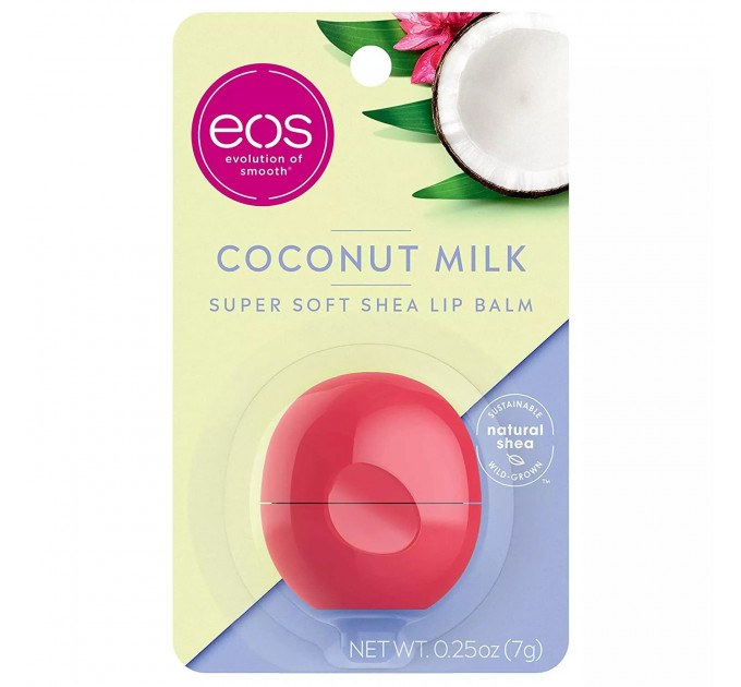 Пом'якшувальний бальзам для губ EOS Super Soft Shea Sphere з кокосовим молоком