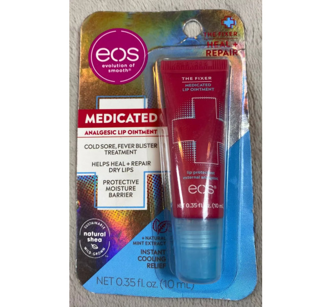 Лікувальний бальзам для губ EOS The Fixer з охолоджувальним ефектом