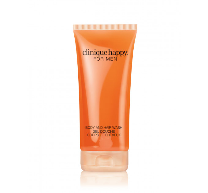 Подарунковий набір для чоловіків Clinique Happy (туалетна вода 100 мл + гель для душу 200 мл)