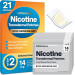 Нікотинові пластирі Aroamas Nicotine Patches 1 рівень (21 пластир по 14 мг нікотину)