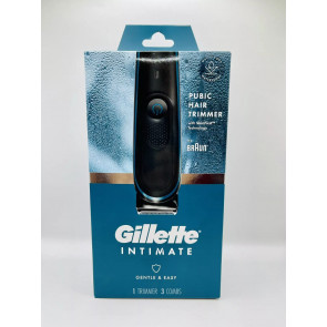 Акумуляторний тример Gillette Intimate з 3 насадками для тіла та інтимної гігієни