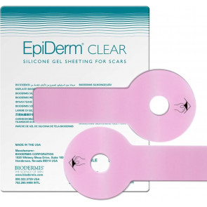 Силіконовий пластир від шрамів після маммопластики Epi-Derm Areopexy (1 пара) прозорий