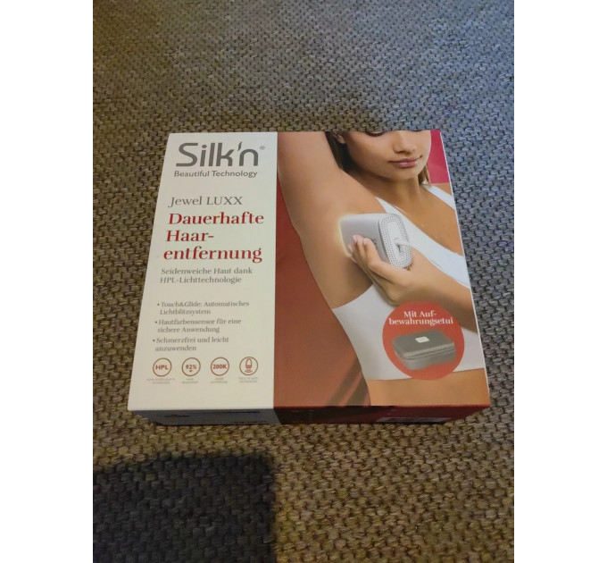 Фотоепілятор Silk'n Jewel Luxx JWX20PE3001 на 200 тис спалахів білий