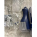 Два портативних іригатори Waterpik WP-583 Cordless Advanced 2 шт (синій і білий)