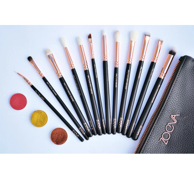 Набір пензлів ZOEVA Rose Golden Complete Eye Set Vol 1