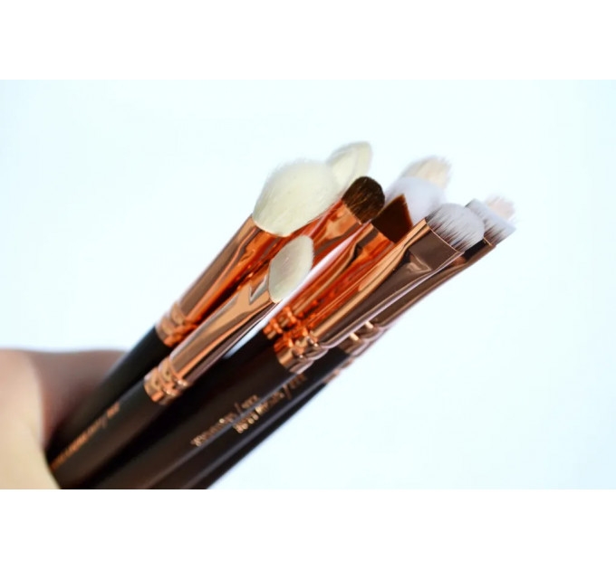 Набір пензлів ZOEVA Rose Golden Complete Eye Set Vol 1