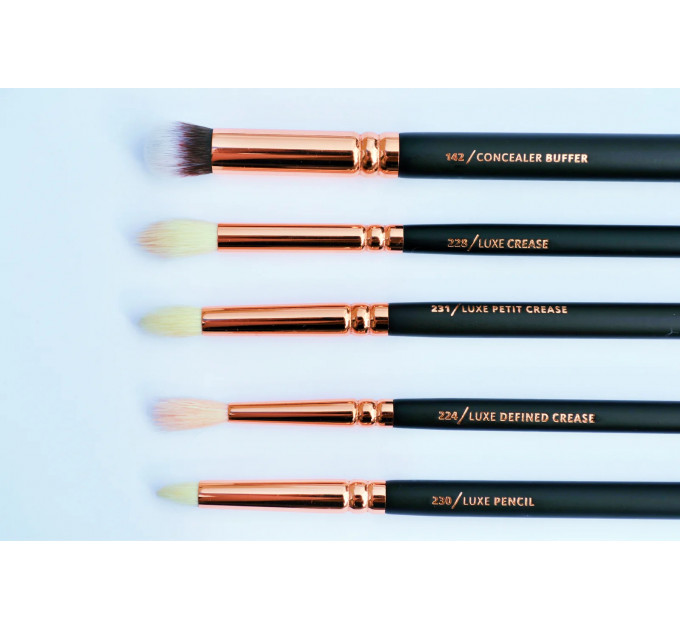 Набір пензлів ZOEVA Rose Golden Complete Eye Set Vol 1