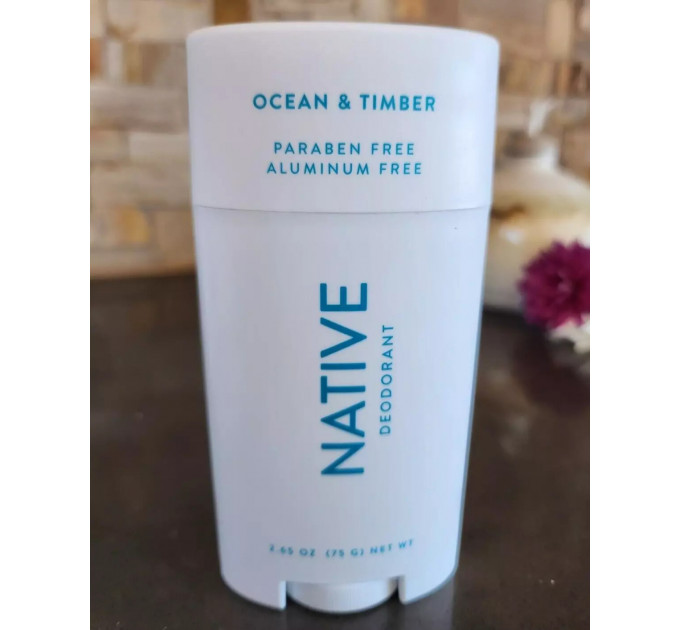 Органічний дезодорант Native з деревним та океанічним ароматом унісекс 75 г