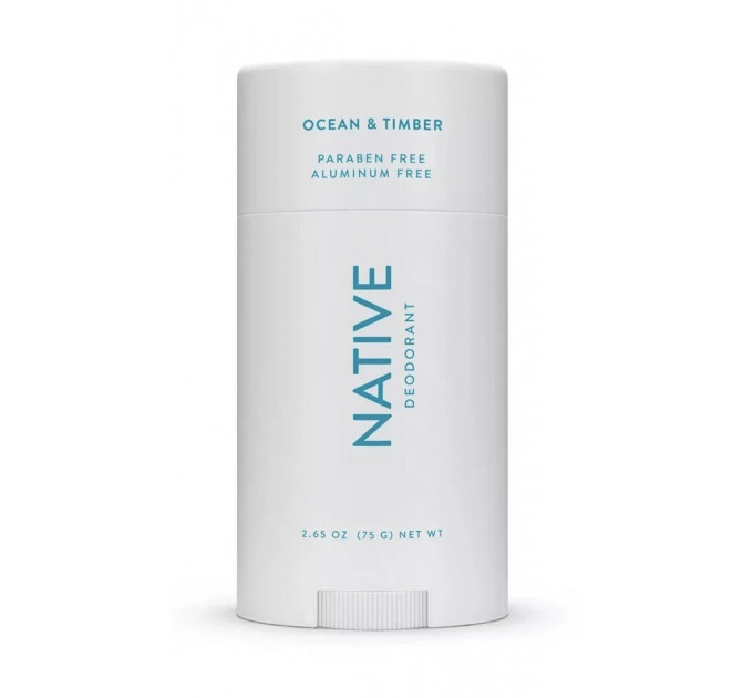 Органічний дезодорант Native з деревним та океанічним ароматом унісекс 75 г