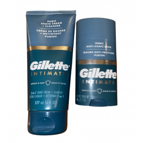 Набір для інтимного гоління та догляду Gillette Intimate крем 177 мл і стік