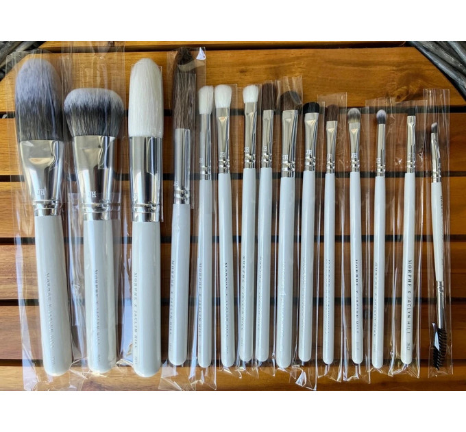 Набор кистей для макияжа Morphe X Jaclyn Hill The Master Remix Collection 15 шт